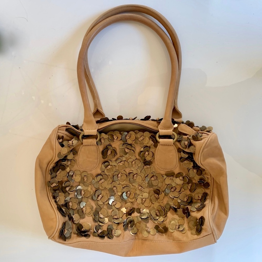 Embellished Anthropologie shoulder bag